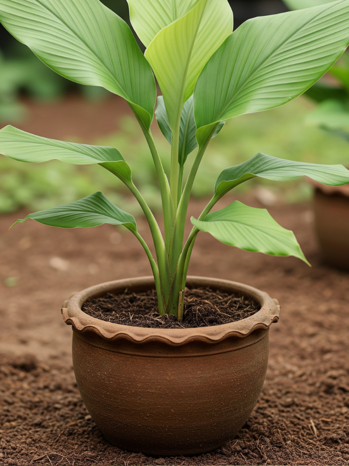 Turmaric plant