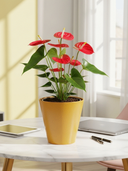 Anthgurium Red plant