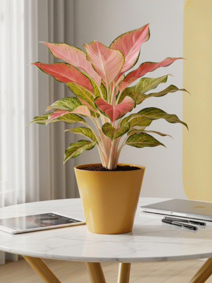 Aglaonema Pink Beauty Plant