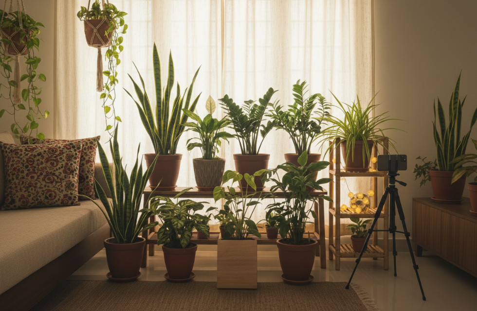 Best Indoor Plants for Low-Light Indian Homes