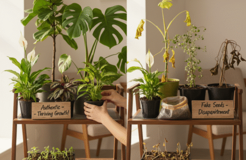 Why Authentic Seeds & Saplings Matter for Indoor Gardening