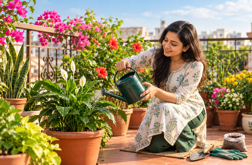 How Often Should You Water Indoor Plants in India? A Season-by-Season Guide